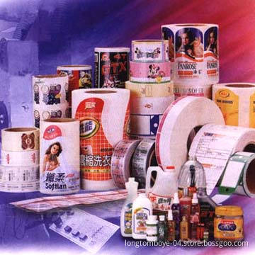 Excellent Quality Customized Colourful Self-Adhesive Label